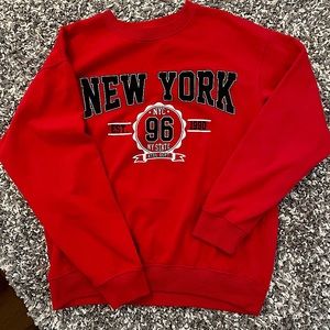 New York crewneck